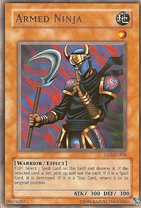 Armed Ninja [LOB-EN106] Rare (ONLINE ORDER ONLY)