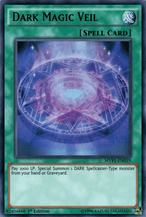 Dark Magic Veil [MVP1-EN019] Ultra Rare (ONLINE ORDER ONLY)