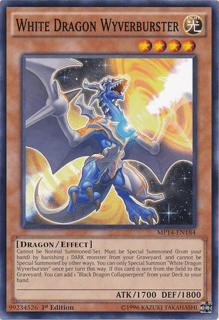 White Dragon Wyverburster [MP14-EN184] Common (ONLINE ORDER ONLY)