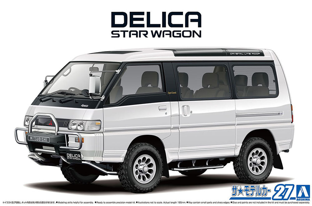 1/24 MITSUBISHI P35W DELICA STAR WAGON '91 Model Kit (ONLINE ORDER ONLY)