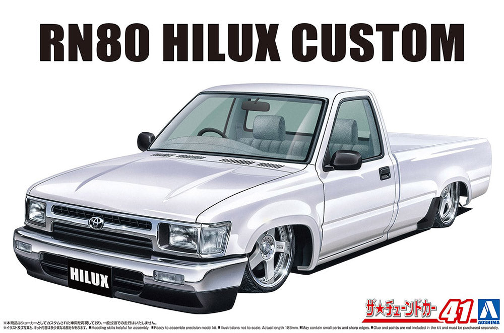 1/24 RN80 HILUX CUSTOM '85 (TOYOTA) Model Kit (ONLINE ORDER ONLY)