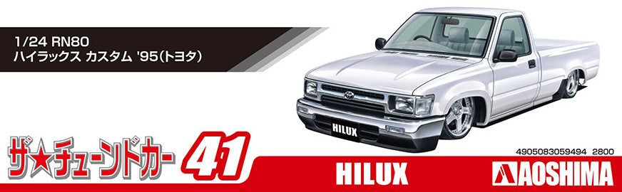 1/24 RN80 HILUX CUSTOM '85 (TOYOTA) Model Kit (ONLINE ORDER ONLY)