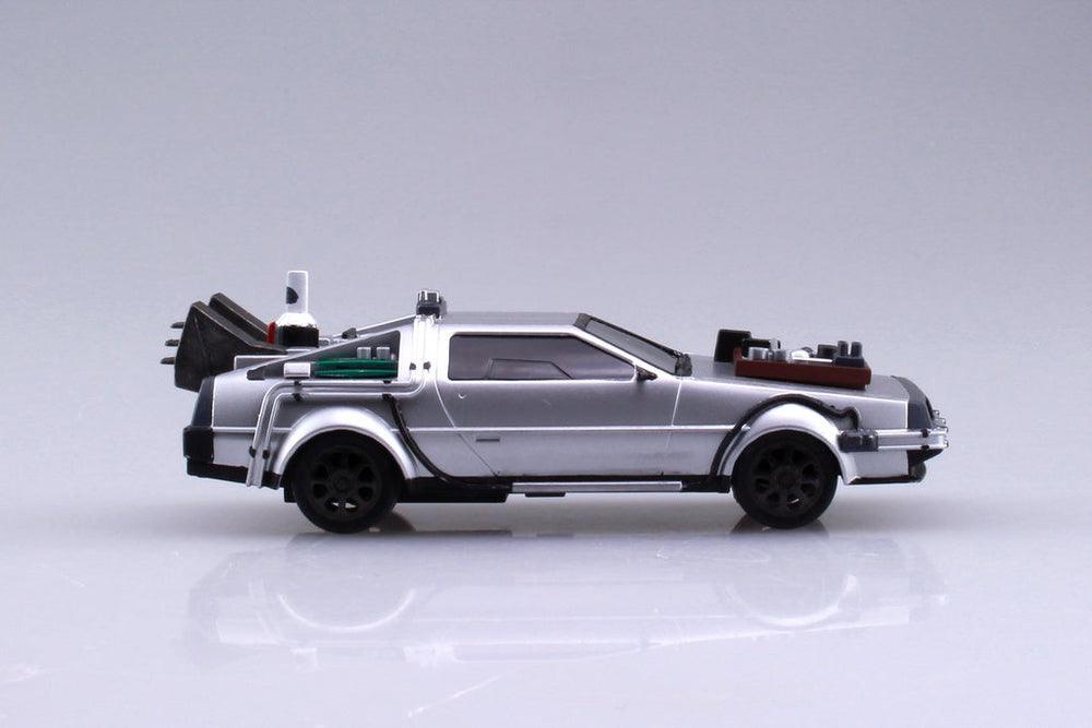 1/43 BACK TO THE FUTURE 1/43 Pullback DELOREAN from PART 3 & Rail road Model Kit (ONLINE ORDER ONLY)