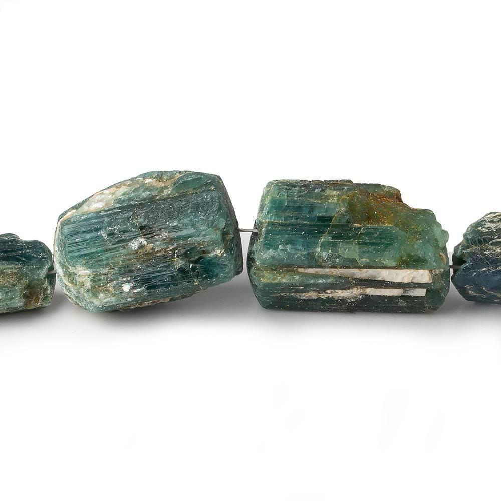 10-22mm Indicolite Tourmaline Straight Drilled Natural Crystal Beads 25 pieces (ONLINE ORDER ONLY)