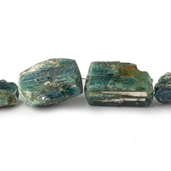 10-22mm Indicolite Tourmaline Straight Drilled Natural Crystal Beads 25 pieces (ONLINE ORDER ONLY)