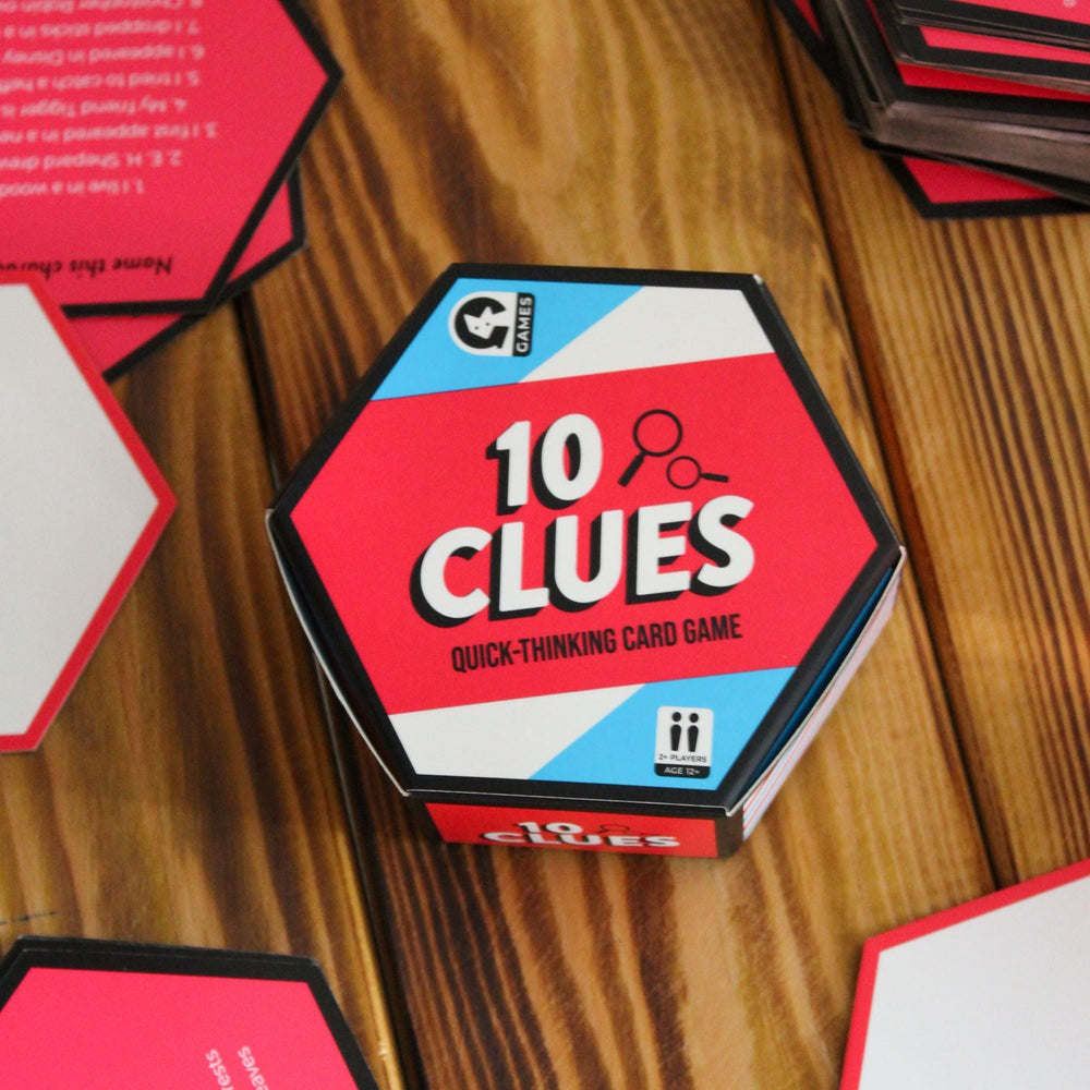 10 Clues Trivia Card Game Ginger Fox (ONLINE ORDER ONLY)
