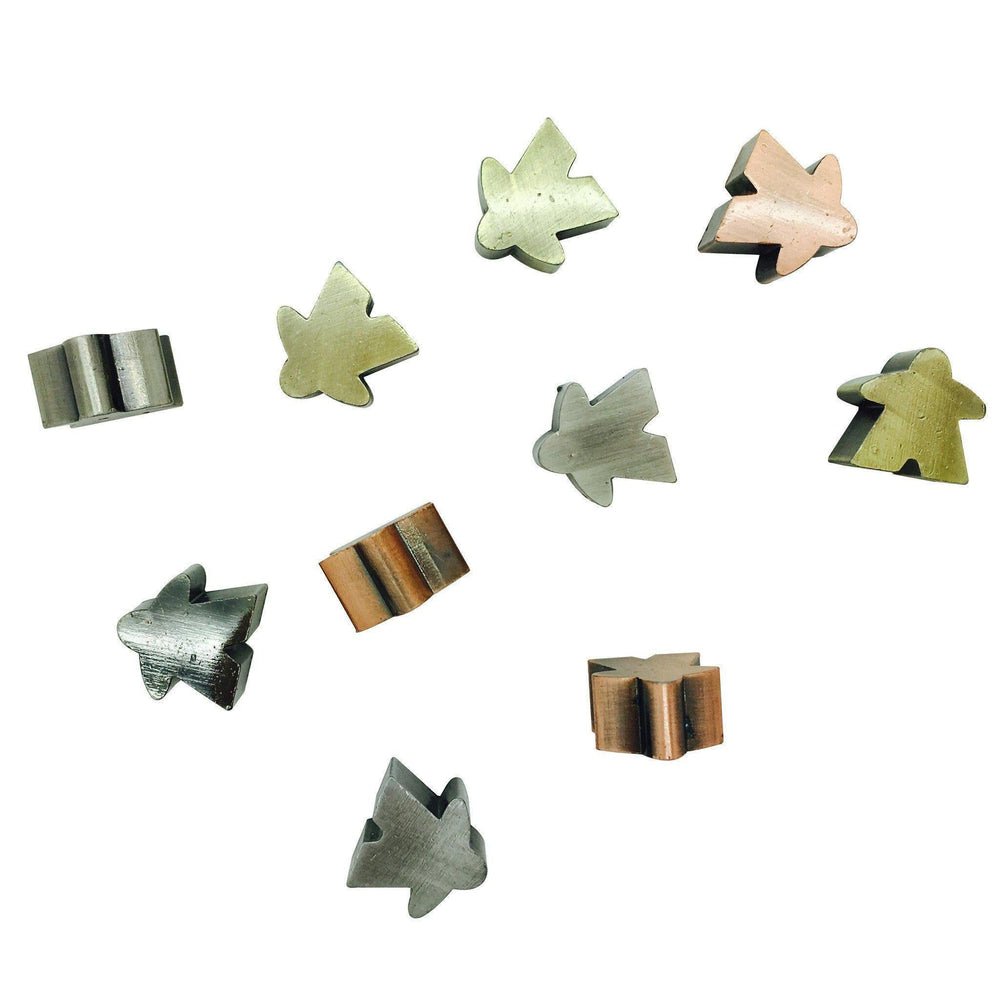 10 Pack of Metal Meeples (Random Colors) (Online Only)