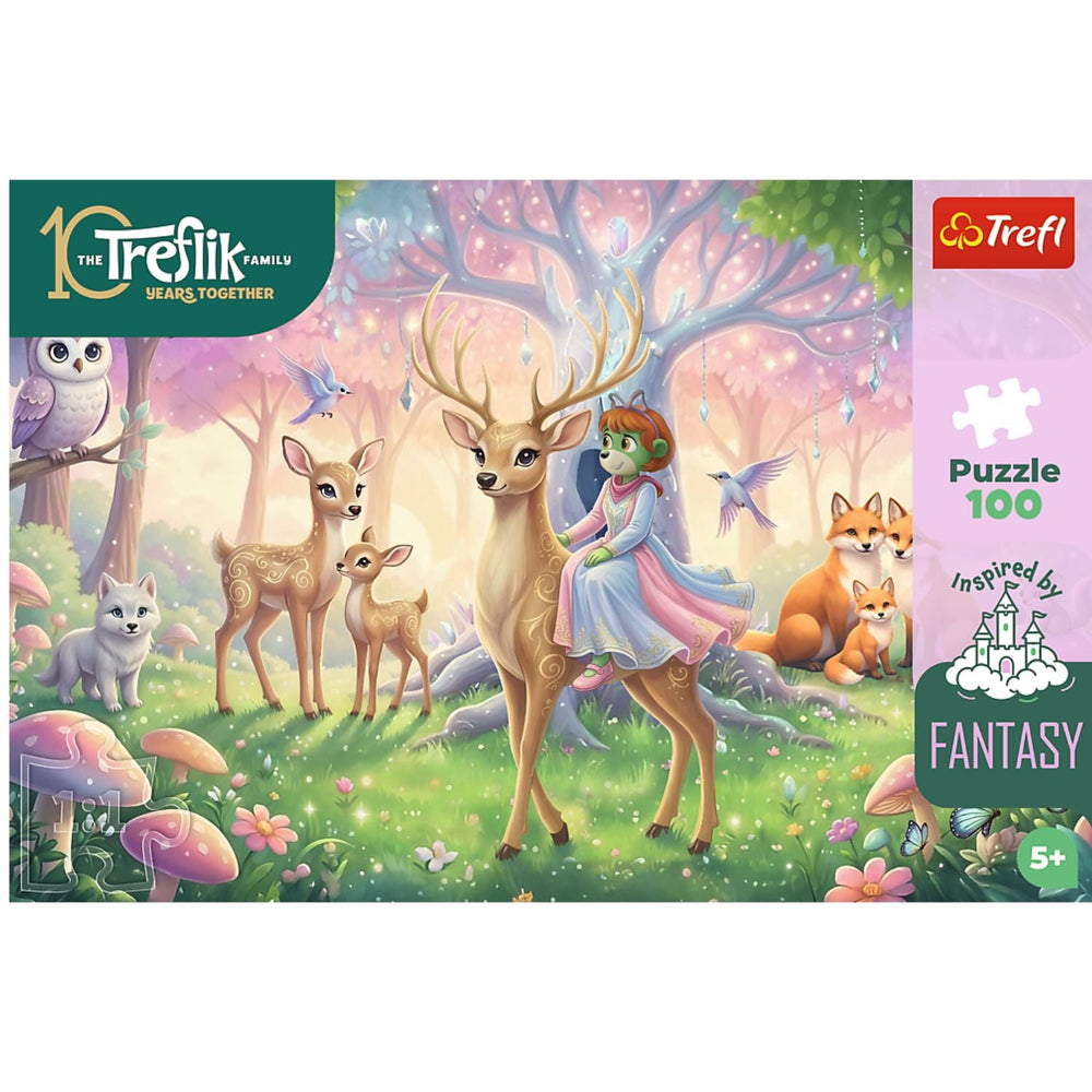 Trefl Kids Inspired By Fantasy Animals from the Magical Forest 100 Piece Kids Puzzle (ONLINE ORDER ONLY)