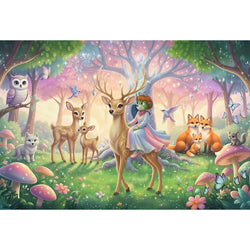 Trefl Kids Inspired By Fantasy Animals from the Magical Forest 100 Piece Kids Puzzle (ONLINE ORDER ONLY)