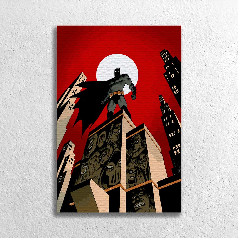 The Gotham Guardian - Paint By Numbers Kit (ONLINE ORDER ONLY)
