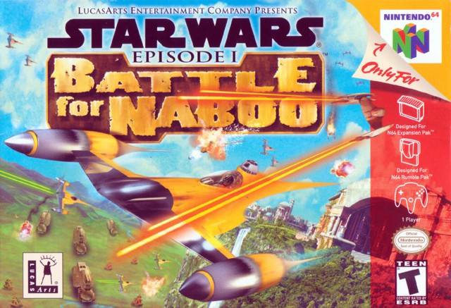 Star Wars: Episode I Battle for Naboo (Nintendo 64) (Online Order Only)