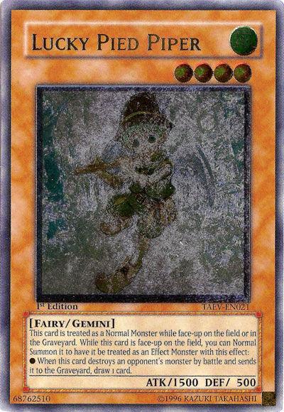 Lucky Pied Piper [TAEV-EN021] Ultimate Rare (ONLINE ORDER ONLY)