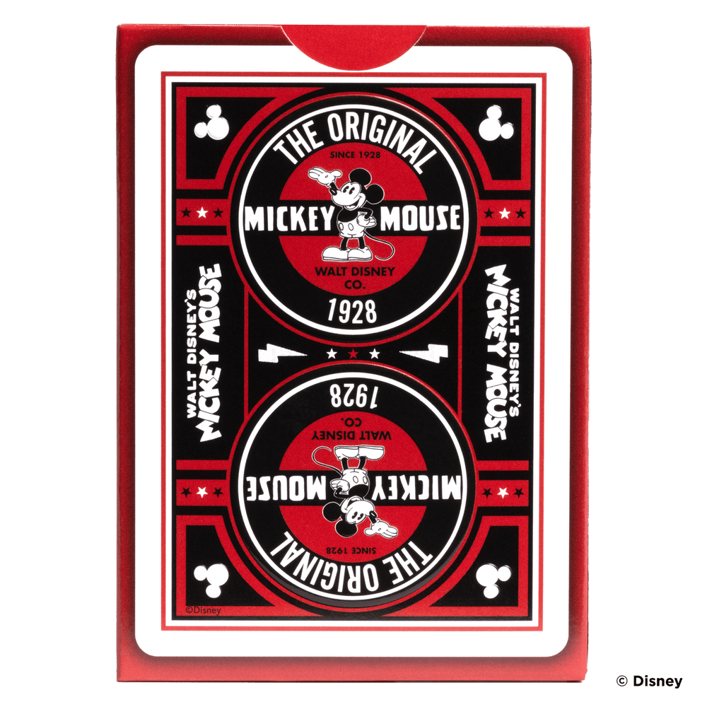 Disney Classic Mickey Mouse inspired Playing Cards by Bicycle (ONLINE ORDER ONLY)