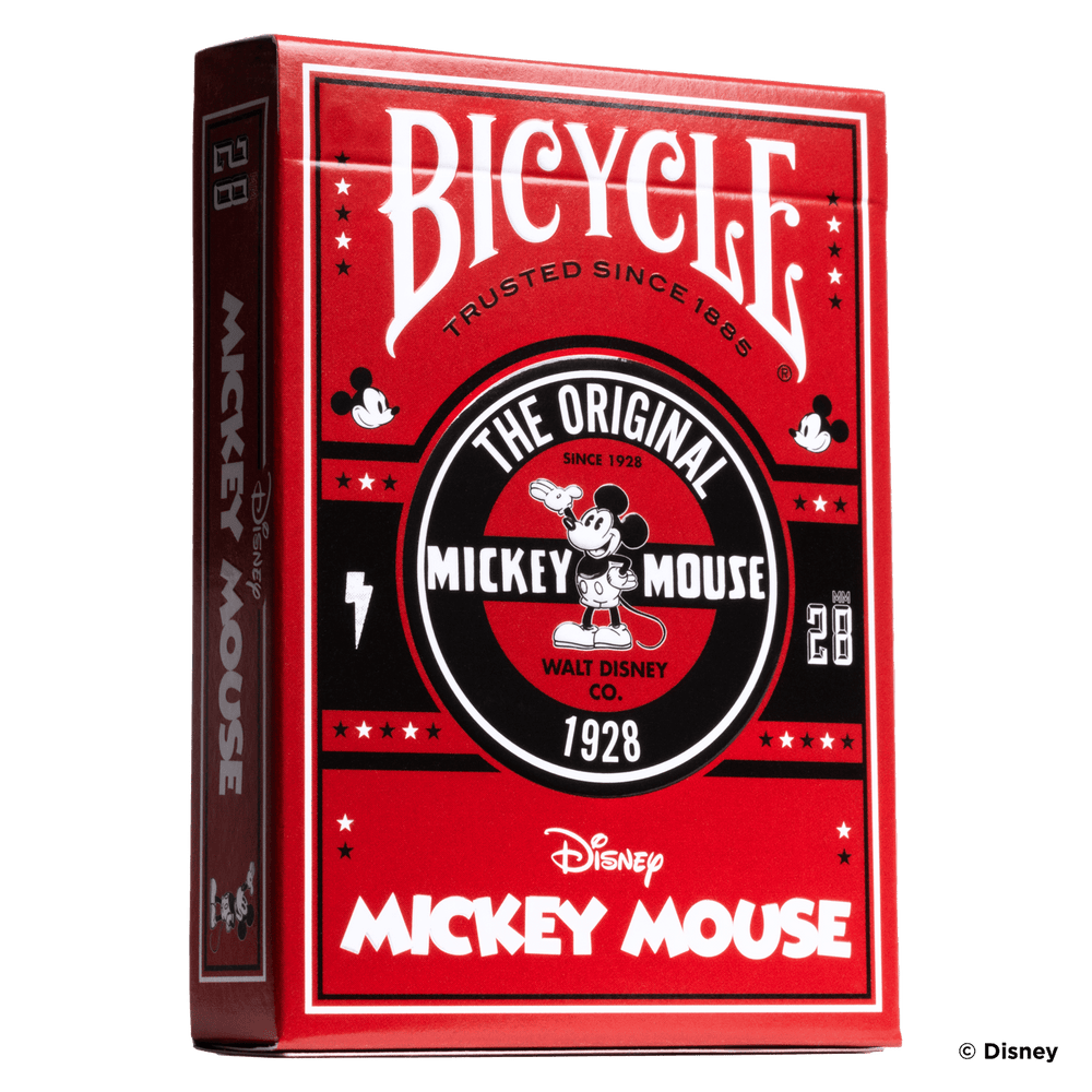 Disney Classic Mickey Mouse inspired Playing Cards by Bicycle (ONLINE ORDER ONLY)