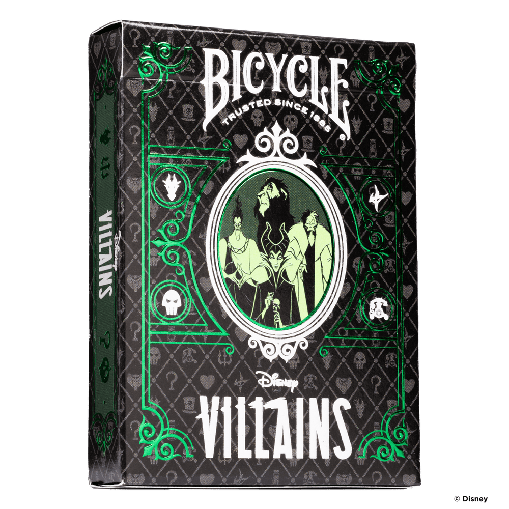 Bicycle Playing Cards: Disney Villains (ONLINE ORDER ONLY)