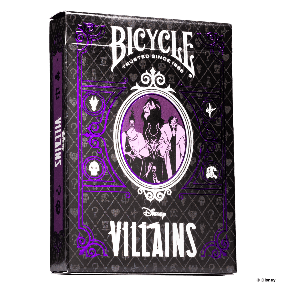 Bicycle Playing Cards: Disney Villains (ONLINE ORDER ONLY)