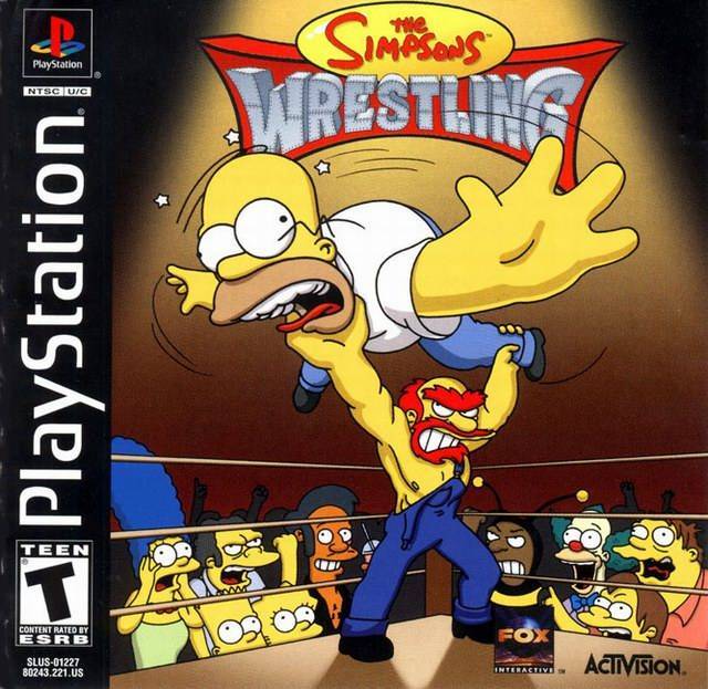 The Simpsons Wrestling (Playstation) (ONLINE ORDER ONLY)