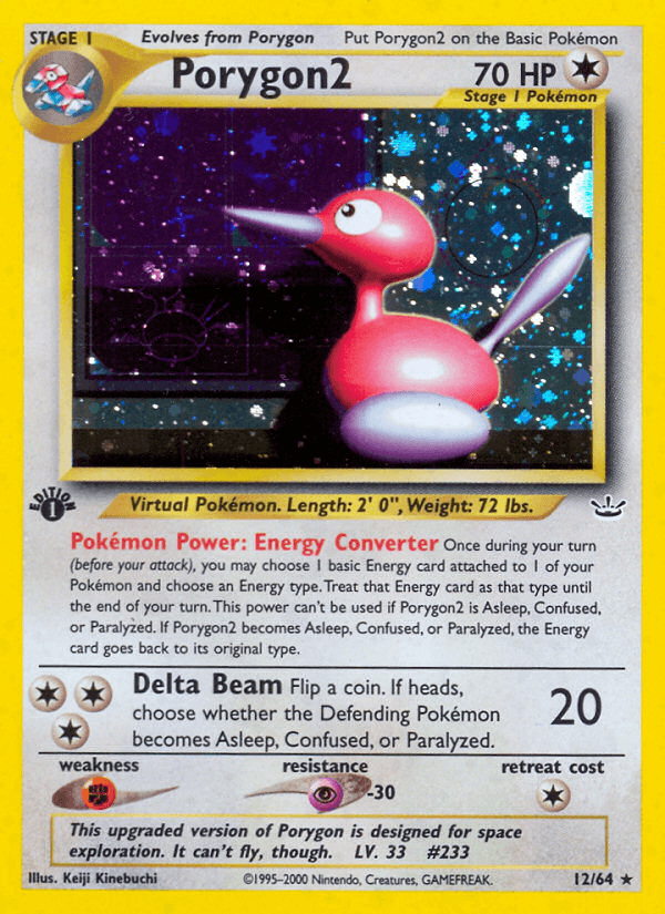 Porygon2 (12/64) [Neo Revelation 1st Edition] (Online Only)