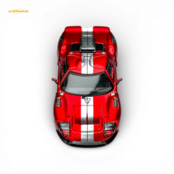 (Pre-Order) Rhino Model RM Ford GT40 - Transparent Red 1:64 (ONLINE ORDER ONLY)