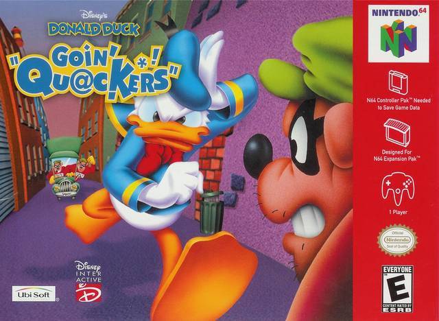 Donald Duck Goin' Quackers (Nintendo 64) (Online Only)