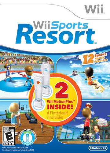 Wii Sports Resort with 2 Wii MotionPlus Bundle (Wii) (Online Order Only)
