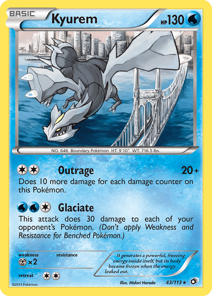 Kyurem (43/113) [Black & White: Legendary Treasures] (Online Only)
