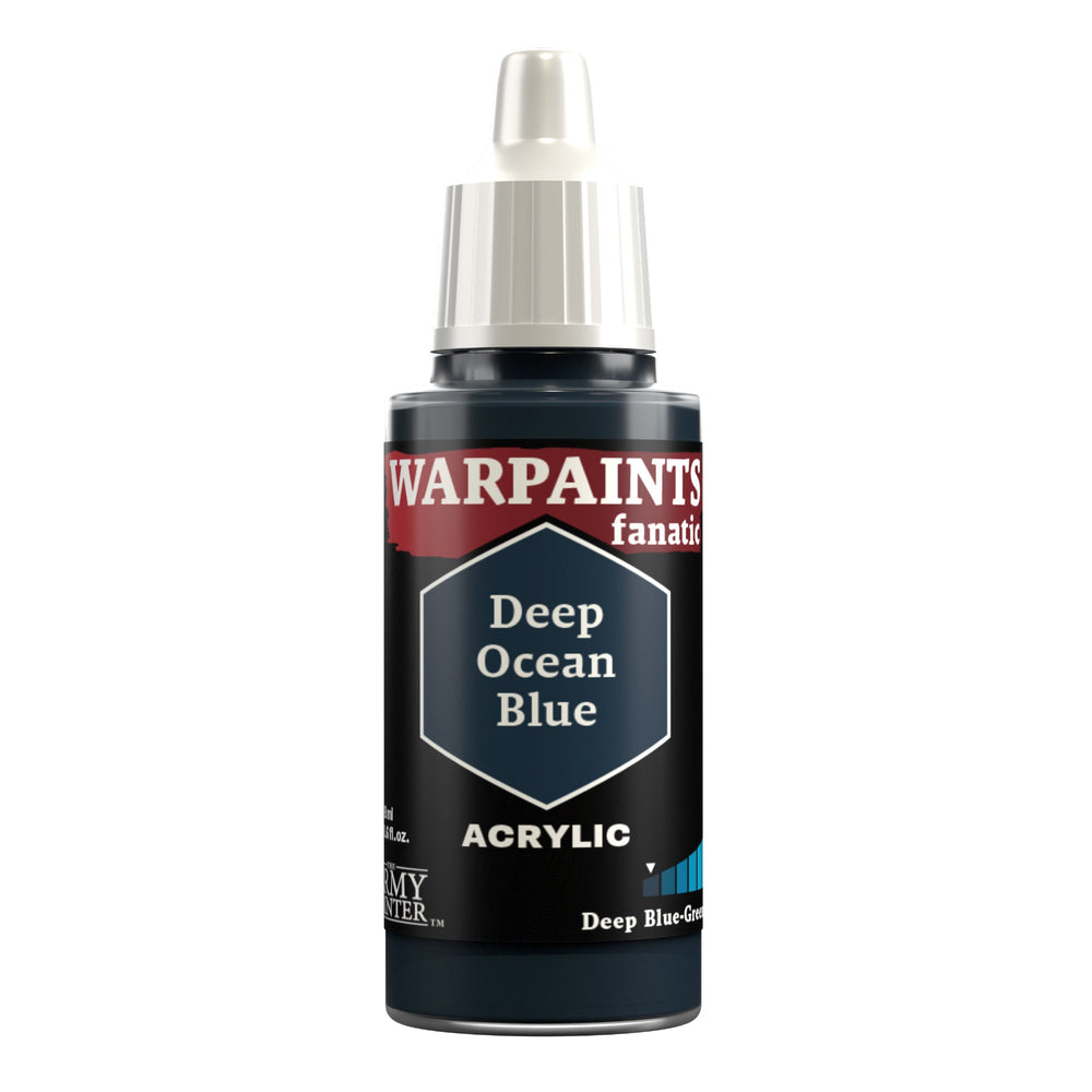 Army Painter Warpaints Fanatic: Deep Ocean Blue 18ml (ONLINE ORDER ONLY)