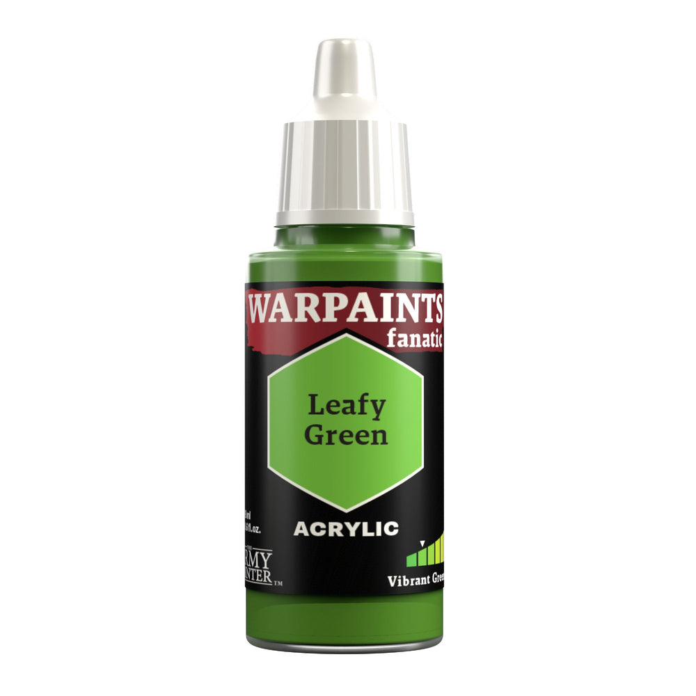 Army Painter Warpaints Fanatic: Leafy Green 18ml (ONLINE ORDER ONLY)