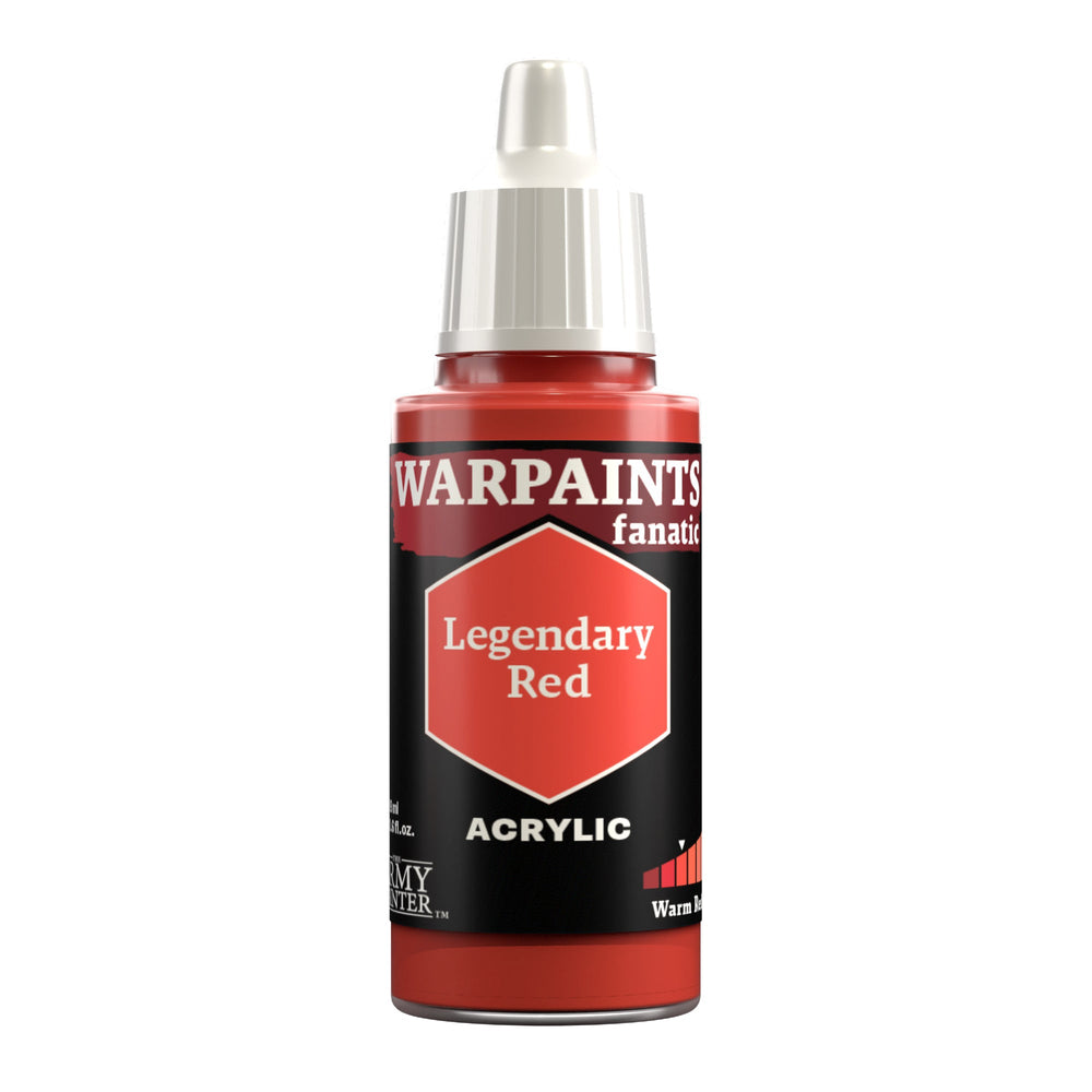 Army Painter Warpaints Fanatic: Legendary Red 18ml (ONLINE ORDER ONLY)