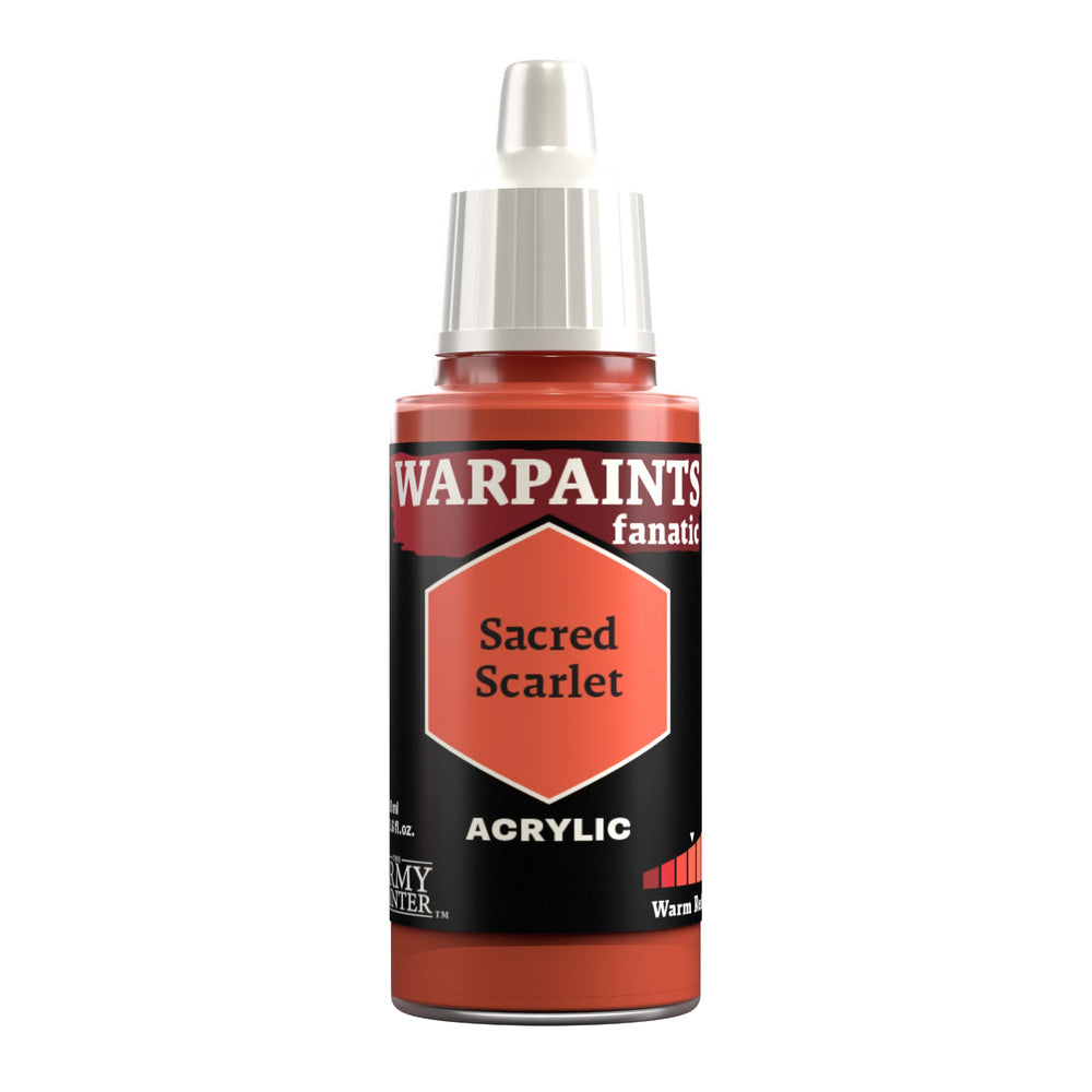 Army Painter Warpaints Fanatic: Sacred Scarlet 18ml (ONLINE ORDER ONLY)