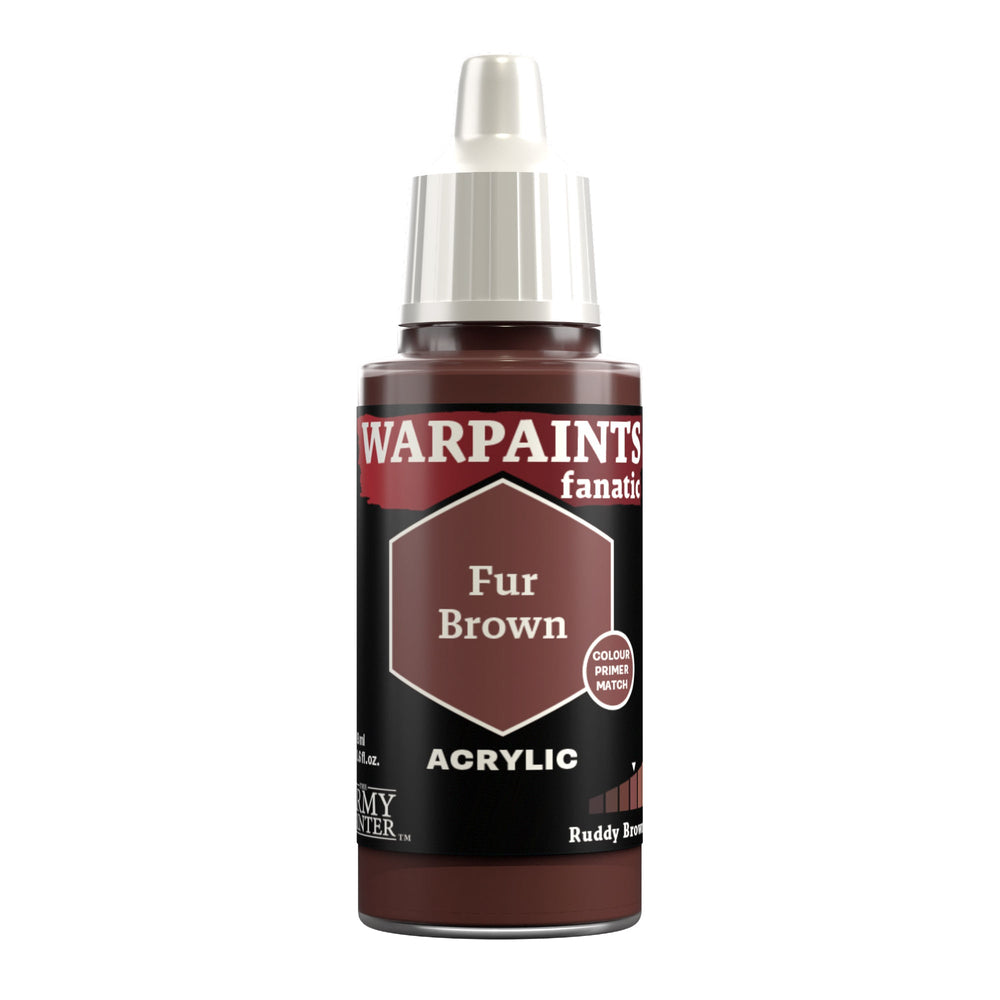 Army Painter Warpaints Fanatic: Fur Brown 18ml (ONLINE ORDER ONLY)