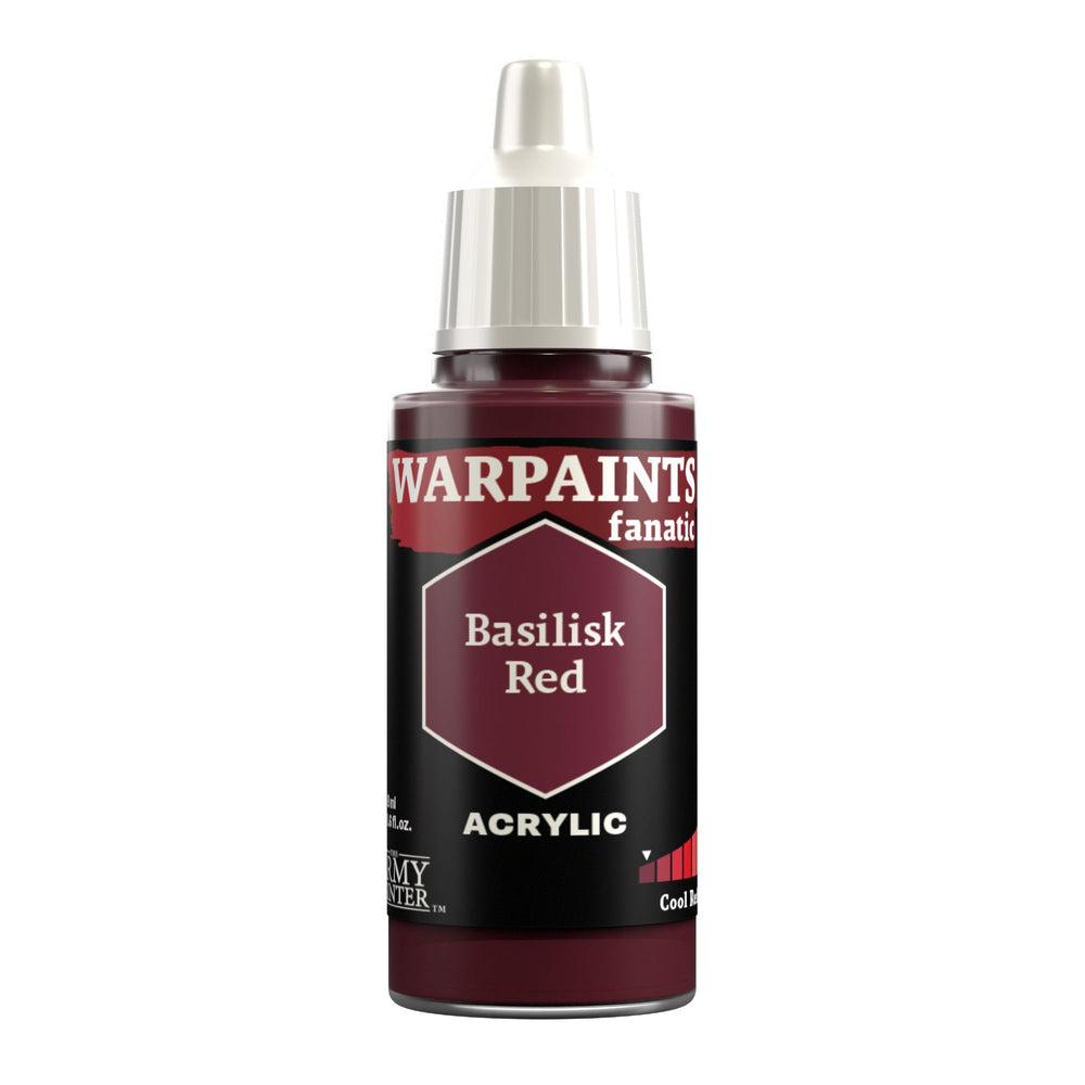 Army Painter Warpaints Fanatic: Basilisk Red 18ml (ONLINE ORDER ONLY)