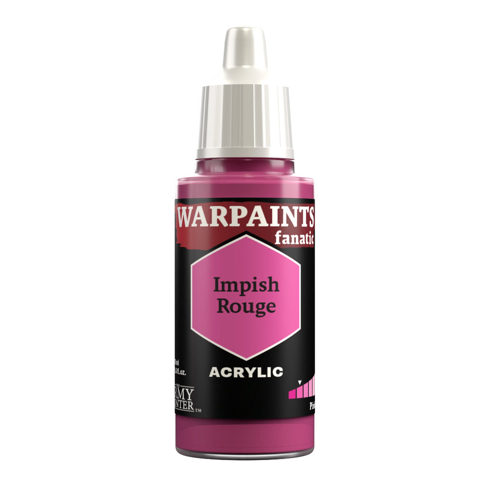 Army Painter Warpaints Fanatic: Impish Rouge 18ml (ONLINE ORDER ONLY)