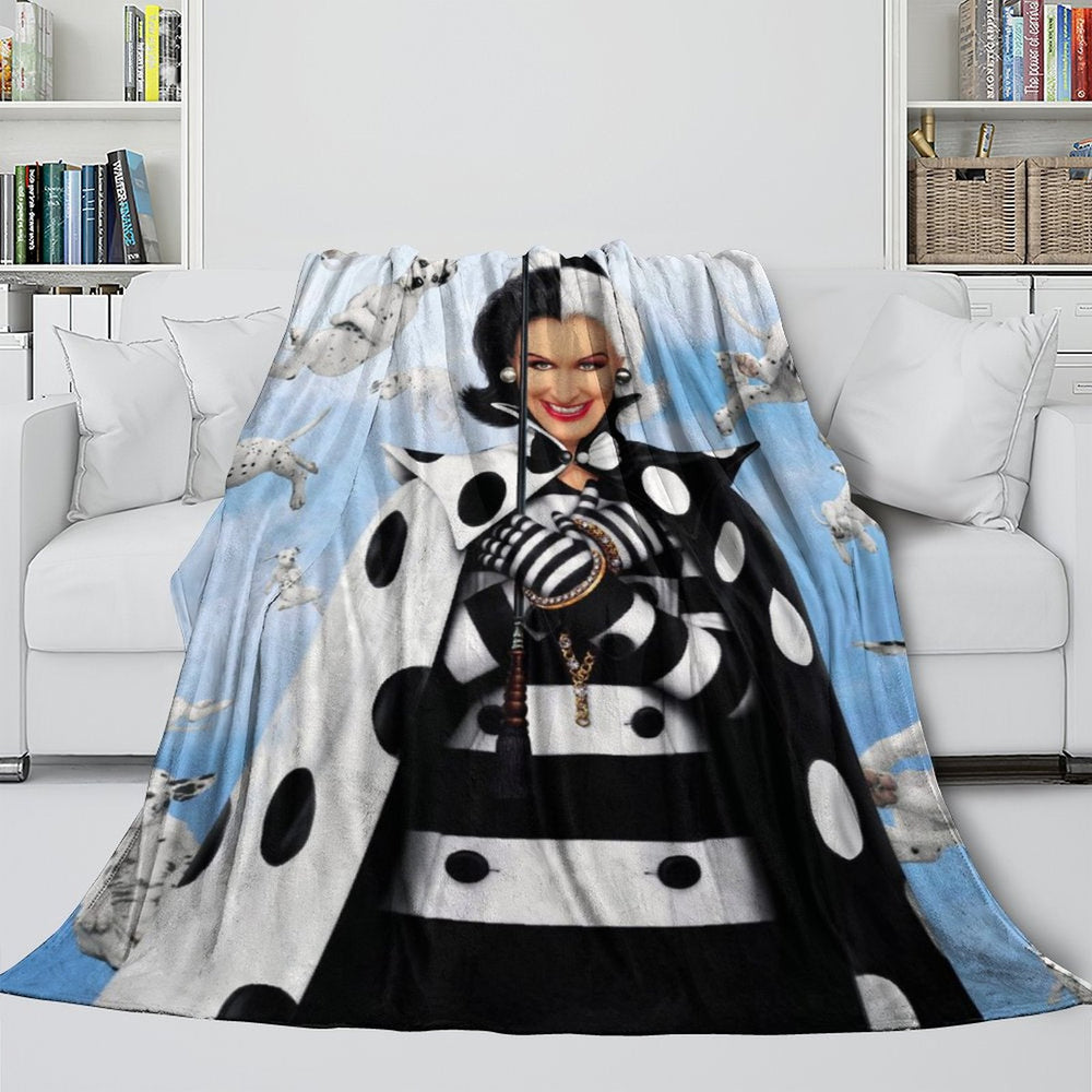 101 Dalmatians Blanket Flannel Throw Room Decoration (Online Order Only)
