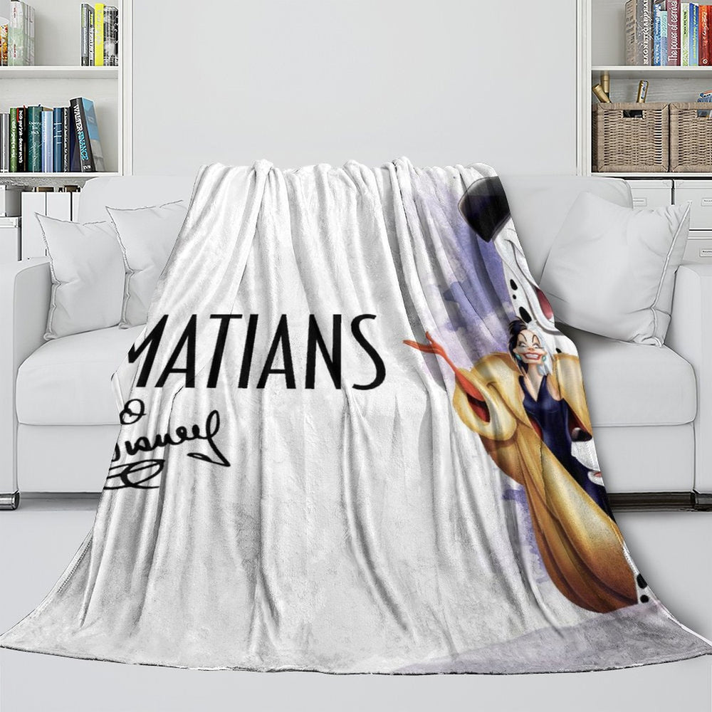 101 Dalmatians Blanket Flannel Throw Room Decoration (Online Order Only)