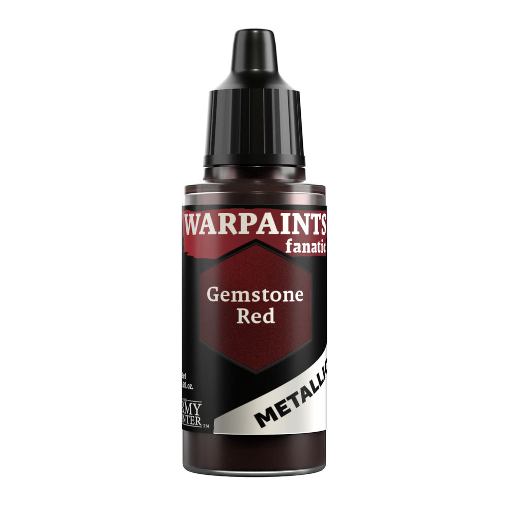 Army Painter Warpaints Fanatic: Metallic - Gemstone Red 18ml (ONLINE ORDER ONLY)