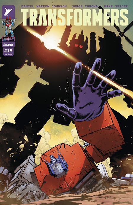 Transformers #15 A Daniel Warren Johnson & Mike Spicer (12/11/2024) Image (ONLINE ORDER ONLY)