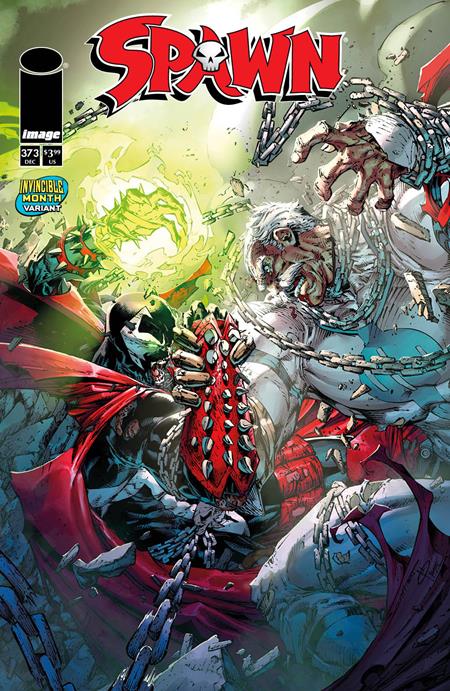 SPAWN #373 CVR C BRETT BOOTH INVINCIBLE TEAM UP VAR (03/11/2026) (ONLINE ORDER ONLY)