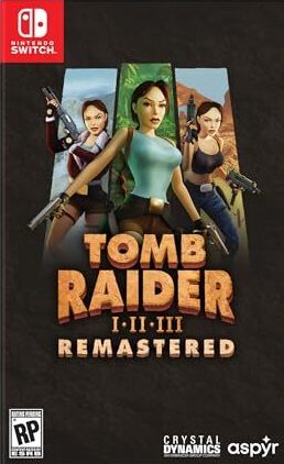 Tomb Raider I-III Remastered (Nintendo Switch) (ONLINE ORDER ONLY)