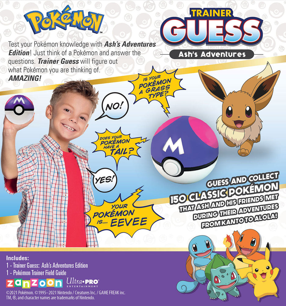 Pokémon Trainer Guess Ash's Adventures: An Electronic Game for Ages 6 and up (ONLINE ORDER ONLY)