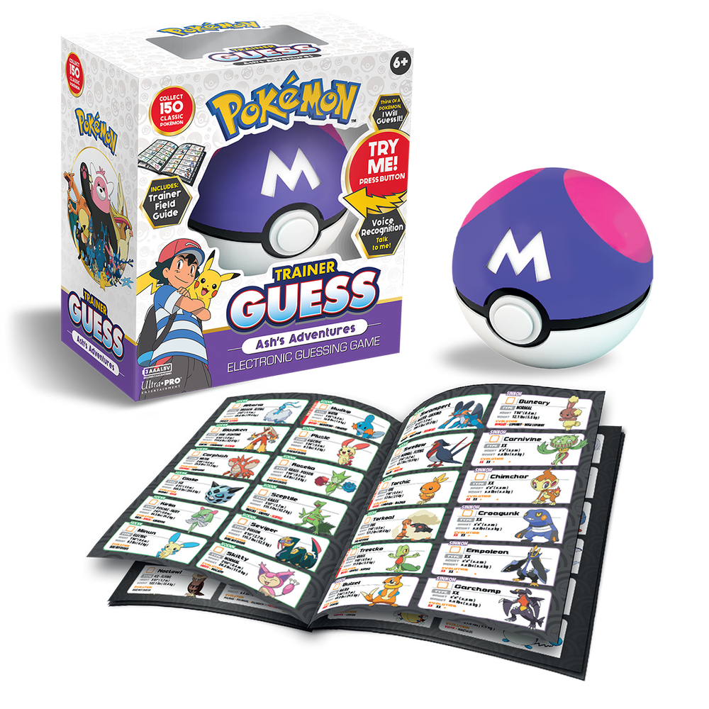 Pokémon Trainer Guess Ash's Adventures: An Electronic Game for Ages 6 and up (ONLINE ORDER ONLY)