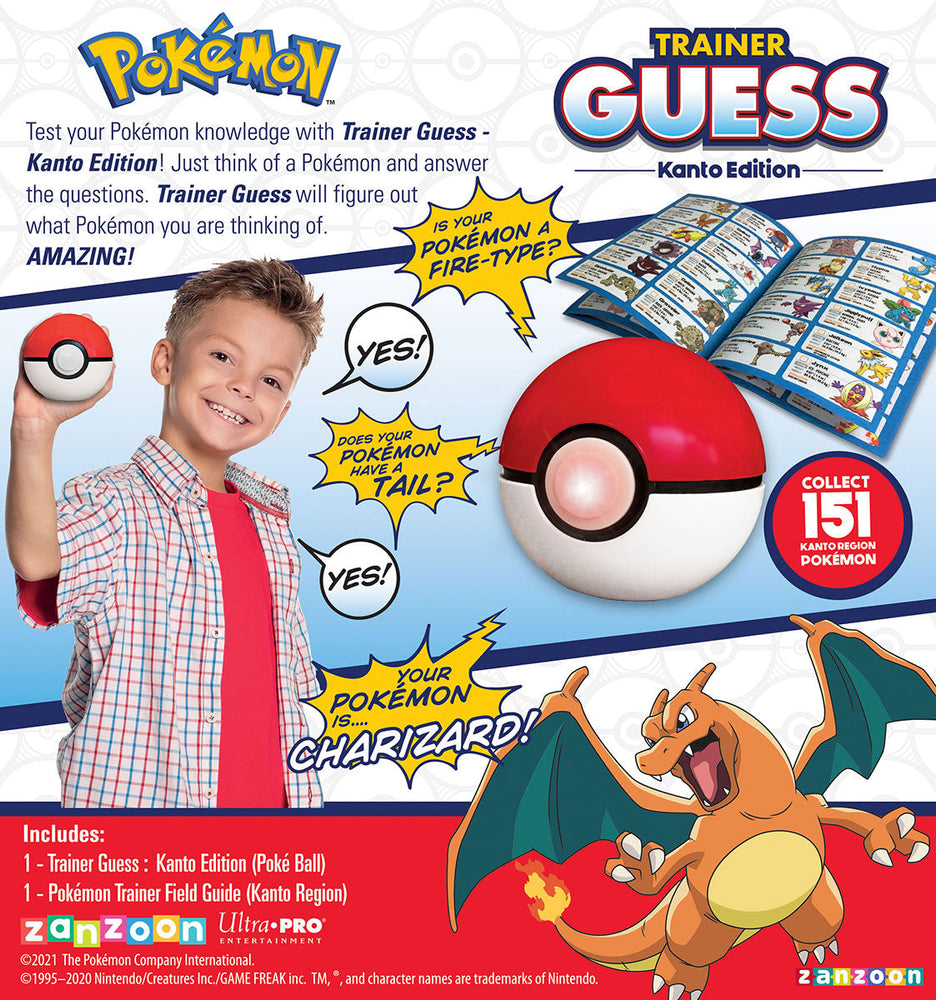 Pokémon Trainer Guess Kanto: An Electronic Game for Ages 6 and up (ONLINE ORDER ONLY)