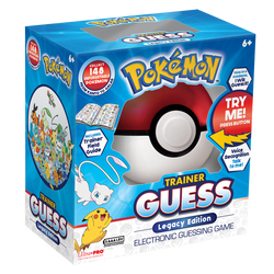 Pokémon Trainer Guess Legacy: An Electronic Game for Ages 6 and up (ONLINE ORDER ONLY)