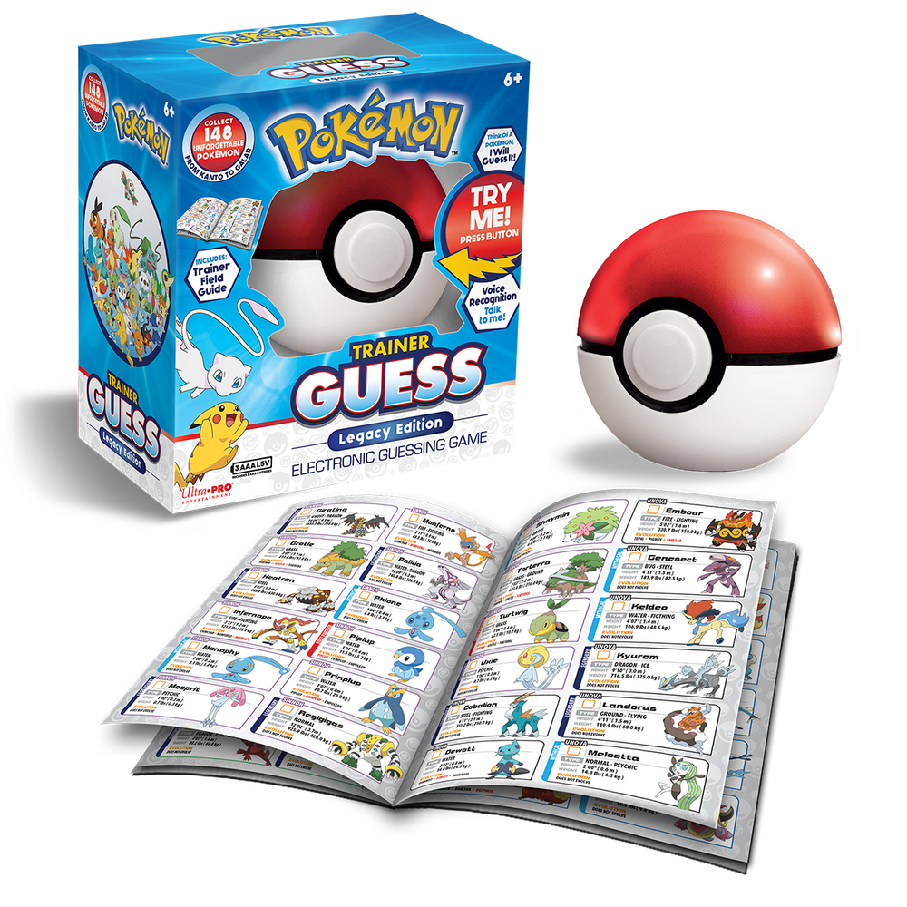 Pokémon Trainer Guess Legacy: An Electronic Game for Ages 6 and up (ONLINE ORDER ONLY)