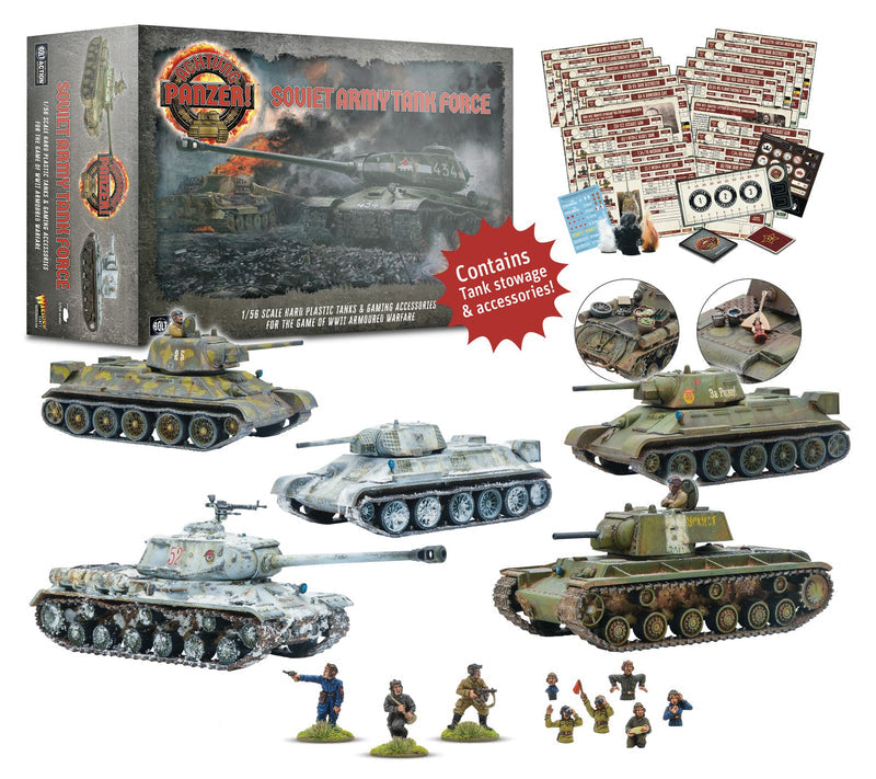 Achtung Panzer! Soviet Army Tank Force (ONLINE ORDER ONLY)