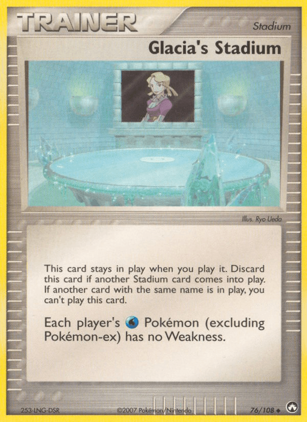 Glacia's Stadium (76/108) [EX: Power Keepers] (Online Only)
