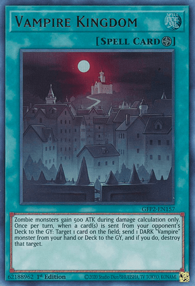Vampire Kingdom [GFP2-EN157] Ultra Rare (ONLINE ORDER ONLY)