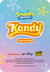 Kandy X SpongeBob SquarePants (Soda Edition) Blind Box (1 Blind Box) (ONLINE ORDER ONLY)
