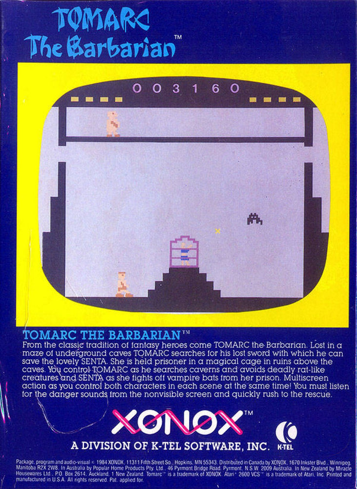 Tomarc the Barbarian (Colecovision) (Online Order Only)