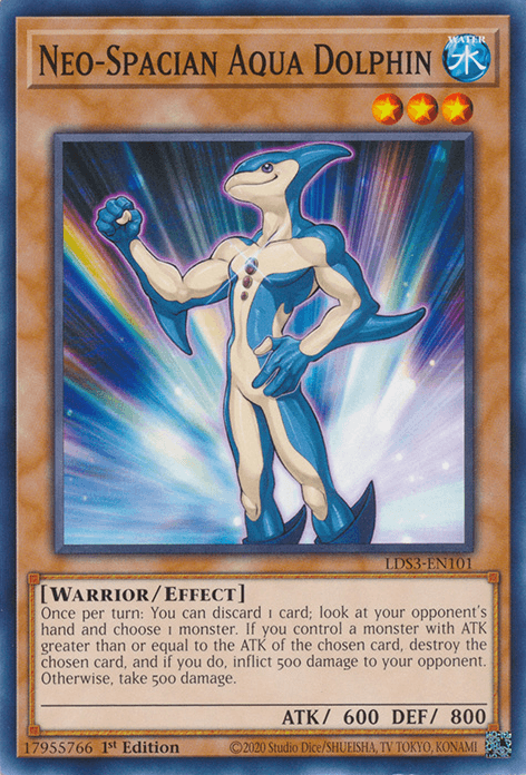 Neo-Spacian Aqua Dolphin [LDS3-EN101] Common (ONLINE ORDER ONLY)